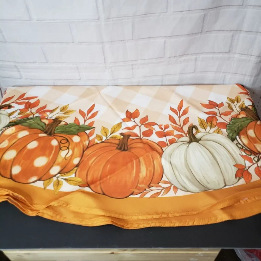 Romanstile orange plaid